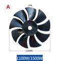 Air Compressor Fan Blade Direct-Connected Air Pump Motor Cooling Fan 1100W 1500W