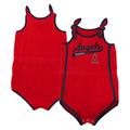 Infant Red Los Angeles Angels Hit & Run Bodysuit