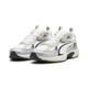 Sneaker PUMA "Milenio Tech Sneakers Erwachsene" Gr. 47, weiß (warm white silver metallic) Schuhe Puma