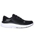Skechers Men's GO RUN Pure 4 Arch Fit Sneaker | Size 12.0 | Black/White | Textile/Synthetic | Vegan | Machine Washable