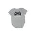 Rabbit Skins Short Sleeve Onesie: Gray Marled Bottoms - Size 18 Month