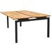 2-Person Solid Beech Wood Technology Table w/ 71" x 24" Worksurfaces - Add-On