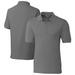 Men's Cutter & Buck Gray Texas Longhorns Alumni Logo Advantage Tri-Blend Pique Polo