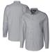 Men's Cutter & Buck Charcoal Tennessee Volunteers Alumni Logo Stretch Oxford Long Sleeve Button-Down Shirt