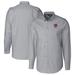 Men's Cutter & Buck Charcoal Texas A&M Aggies Alumni Logo Stretch Oxford Long Sleeve Button-Down Shirt