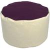 Sitzsack KINZLER "Sitzhocker BICO", lila (brombeer,natur), B:53cm H:32cm, Polyester, Sitzsäcke