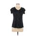 Nike Active T-Shirt: Black Polka Dots Activewear - Women's Size Medium