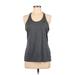 Adidas Active Tank Top: Gray Activewear - Women's Size Medium