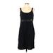 Old Navy Casual Dress - Party Scoop Neck Sleeveless: Black Print Dresses - Women's Size Large