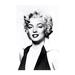 Warhol Marilyn Monroe - Unframed Photograph Metal in Black/White Globe Photos Entertainment & Media | 60 H x 40 W x 1 D in | Wayfair 4824344_4060