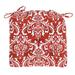 Cotton Handmade Seat Chair Cushions Pads Tufted with Ties 16''X16'' for Dinning Kitchen Living Room Office Chair Bench -Set of 4