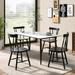 Costway Dining Chairs Set of 2 Windsor Chairs Wood Armless Chairs with - See Details