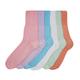 Pack Of 6 Bamboo Wellness Socks Women'S