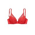 s.Oliver Damen VA-80-PB Push-Up-BH, Hibiskus rot, 70B