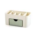 Desktop cosmetics storage box drawer cosmetics storage box department desk storage box desktop bathroom stationery storage box cosmetics storage boxC