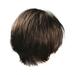 QUYUON Short Hair Wigs for Black Women Clearance Hair Replacement Wigs Shoulder Length Wigs for Women Wavy Hair Type Q228 Full Wigs for Women Brown Wigs Woman Hair Wigs for Women Black Wig Brown Wigs