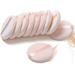 Heldig 10 Pieces Pure Cotton Powder Puff Puff for Powder Foundation Normal Size with Strap Blending for Loose Powder Mineral Powder Body Powder Pink
