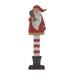 The Holiday Aisle® Tall Wooden Santa w/ Presents 30"H Wood in Brown | 30 H x 8.25 W x 6.5 D in | Wayfair B7960402B32F4C7A9729B2E17FCDE181