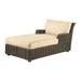 Woodard Aruba Chaise Lounge w/ Cushion in Brown | 32 H x 36 W x 71 D in | Outdoor Furniture | Wayfair S530041-05Y