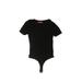 n:Philanthropy Bodysuit: Black Print Tops - Women's Size X-Small