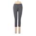 Under Armour Active Pants - Mid/Reg Rise Skinny Leg Cropped: Gray Activewear - Women's Size Medium