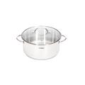 Pyrex Master Stock Pot with LID Stainless Steel Induction Safe | Stock and Soup Pot | Casserole Pot | Family Size Cooking Pot | Silver (- 6.2 Litre Stock Pot 26cm) (MXAEXAll)