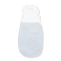 MORI Swaddle Bag, 30% organic cotton & 70% bamboo, available for newborn up to 2/3 months (One Size, Blue Stripe)