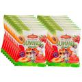 Rumplers Kosher Summer Fruits Soft Jellies 4 Summer Fruity Flavours - Strawberry, Blueberry, Raspberry and Apricot -18x180g