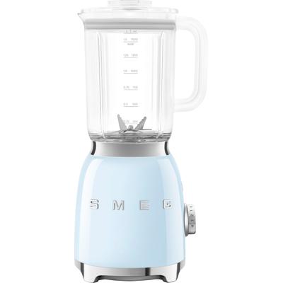 SMEG Standmixer "BLF03PBEU", blau (pastellblau), B:24cm H:35cm T:27,5cm, Zerkleinerer