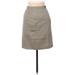 Giorgio Armani Wool Skirt: Tan Bottoms - Women's Size 40