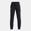 Boys' Under Armour Rival Fleece Joggers Black / White YSM (50 - 54 in)