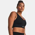 Women's Under Armour SmartForm Evolution Mid Longline CF Sports Bra Black / White XL