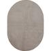 White Oval 6' X 9' Area Rug - FurnishMyPlaceLLC Southwest Binded Beige Area Rug Polyester | Wayfair DC-BEIGE-OVAL-6'X9'