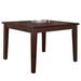 Winston Porter Cannella Counter Height Dining Table Wood in Brown | 36 H x 54 D in | Wayfair 2B1FD08002ED4E08A54F8CBDC6249360