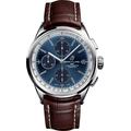 Breitling Watch Premier Chronograph 42 Brown Croco Tang - Blue