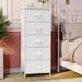 Wade Logan® Annyka 5 Drawer 12.24" W Chest Metal in White | 46.1 H x 17.7 W x 11.8 D in | Wayfair 7DE3CB27D411480E821EA4D9C7AB9EE4