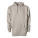 Independent Trading Co. IND4000 Men's Heavyweight Hooded Sweatshirt in Cement size Medium | Fleece IND400