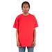 Shaka Wear SHASS Adult 6 oz. Active Short-Sleeve Crewneck T-Shirt in Red size Medium