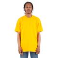 Shaka Wear SHMHSS Adult 7.5 oz. Max Heavyweight T-Shirt in Gold size Medium