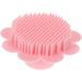 1pc Silicone Shampoo Brush Portable Hair Brush Bath Scrubber for Body Handheld Shampooer Silicone Shampoo Hair Exfoliator Brushes Shower Massager Brush Supply Girl