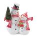 The Holiday Aisle® Snowman Couple Figurine 7.5"H Resin | 7.5 H x 7 W x 3.75 D in | Wayfair 72328A6CB53447ADB64FDF731603D6BC