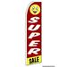 OnPoint Wares| Super Sale Swooper Flag | Advertising Flag/Business Flags | 11.5ft x 3.5ft