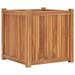 Dcenta Raised Bed 19.7 x19.7 x19.7 Solid Wood Teak