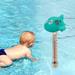 Floating Thermometer for Pool Pool Spas Thermometer Large Size Shatter Resistant Easy Accurate Readings Pool Accessories for Aquariums Pond plane shape