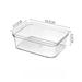 Ycolew Clear Plastic Drawer Organizer Desk Drawer Divider Organizers and Storage Bins for Makeup Jewelry Gadgets for Kitchen Bedroom Bathroom Office
