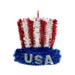 Porch Door Patriotic Party Decorations Set 4th Of July American Flag Independence Day Party Supplies Blue Red White Confetti Balloons Front Door Welcome Wreath