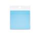 SDJMa Transparent Sticky Notes 50 Pcs Clear Sticky Notes Waterproof Translucent Color Memo Pad 3 x 3 inch See Through Sticky Notes for Office College School Supplies Pads (5 Colors)