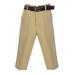 Avery Hill Boys Flat Front Dress Pants with Belt (Toddler Little Boys Big Boys)