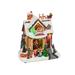 Lighted Musical Christmas Holiday House with Moving Scene - N/A