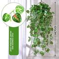 Ana Fake Artificial Ivy Wall Home Decor Rattan Hotel Wedding Room Green Leaves 104CM